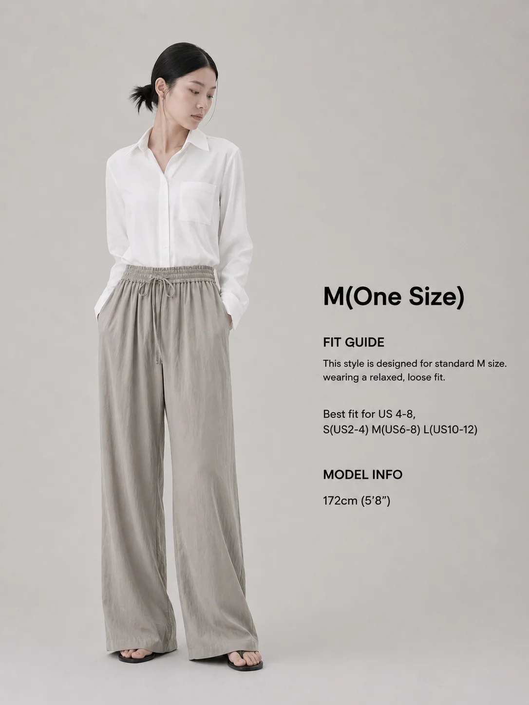 Elastic waistband Pants - Image 6
