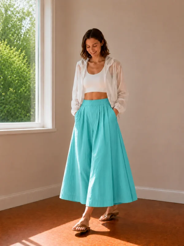 Wide Leg Summer Pants
