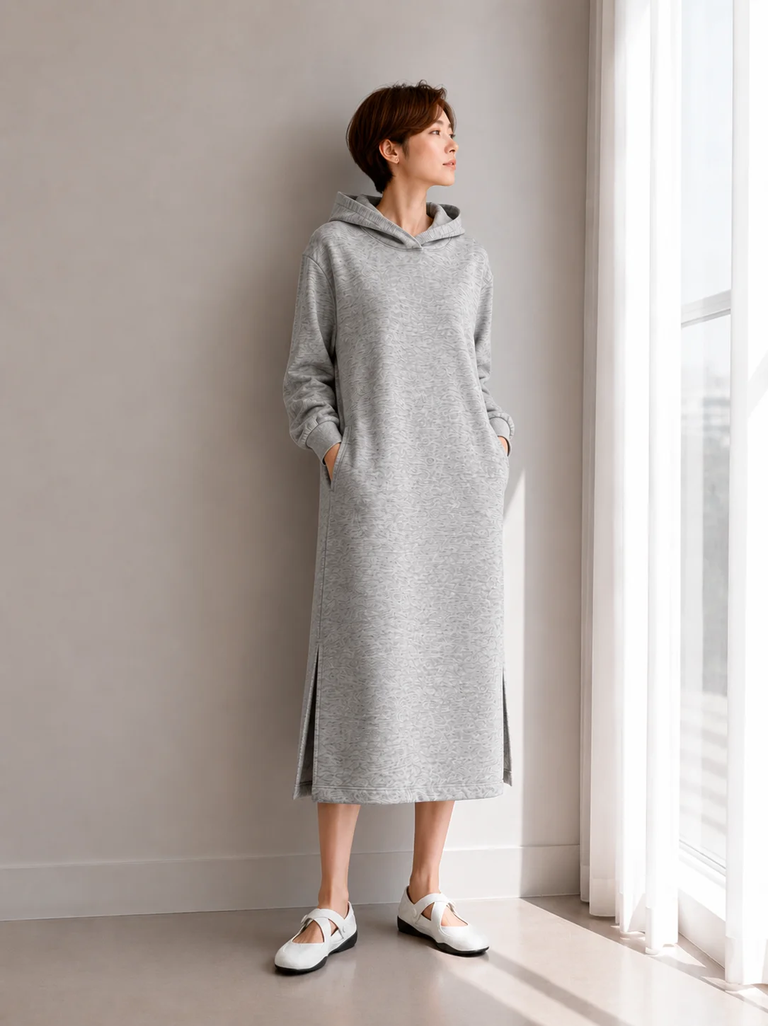 Soft Hoodie Dress - Image 3