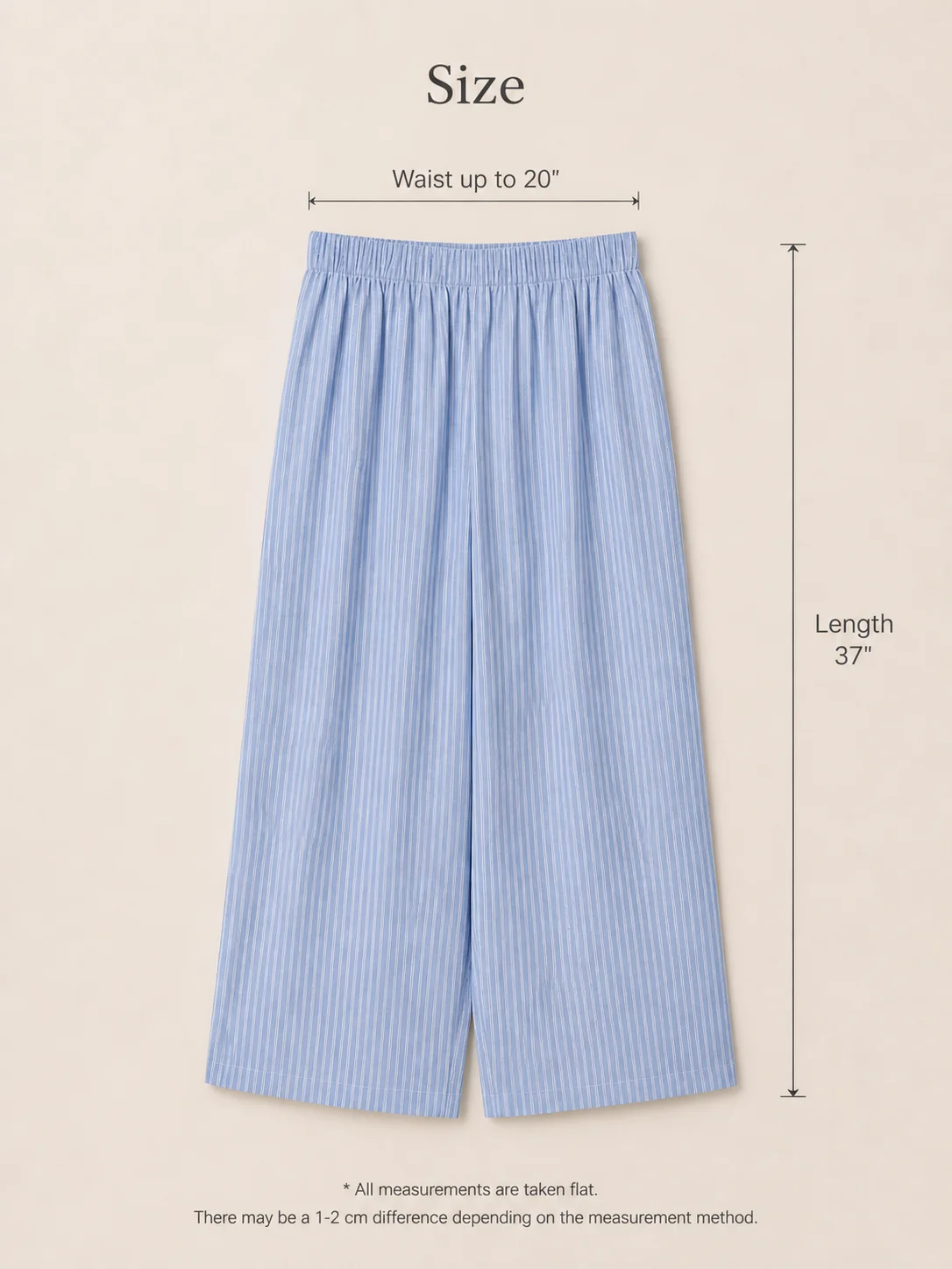 Blue Stripe Pajama Set - Image 8