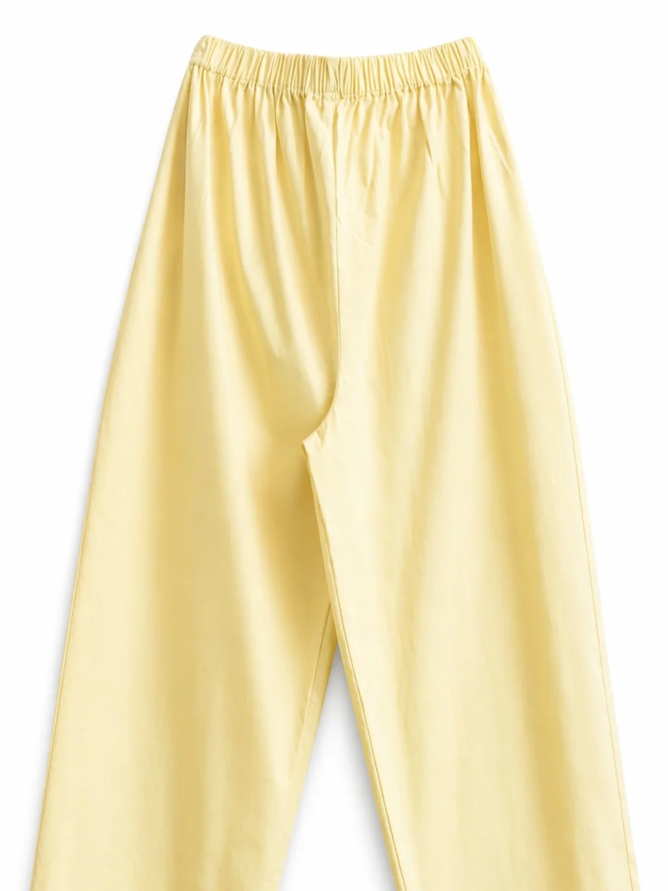 Lemon Cotton Pajamas Set - Image 13