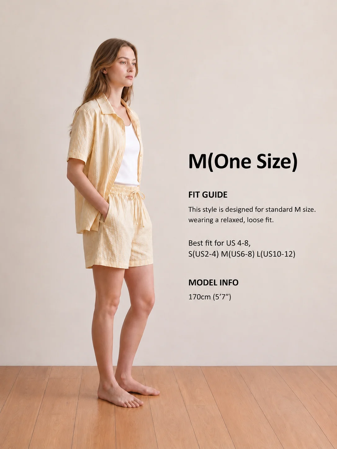 Summer Stripe Pajama Set - Image 4