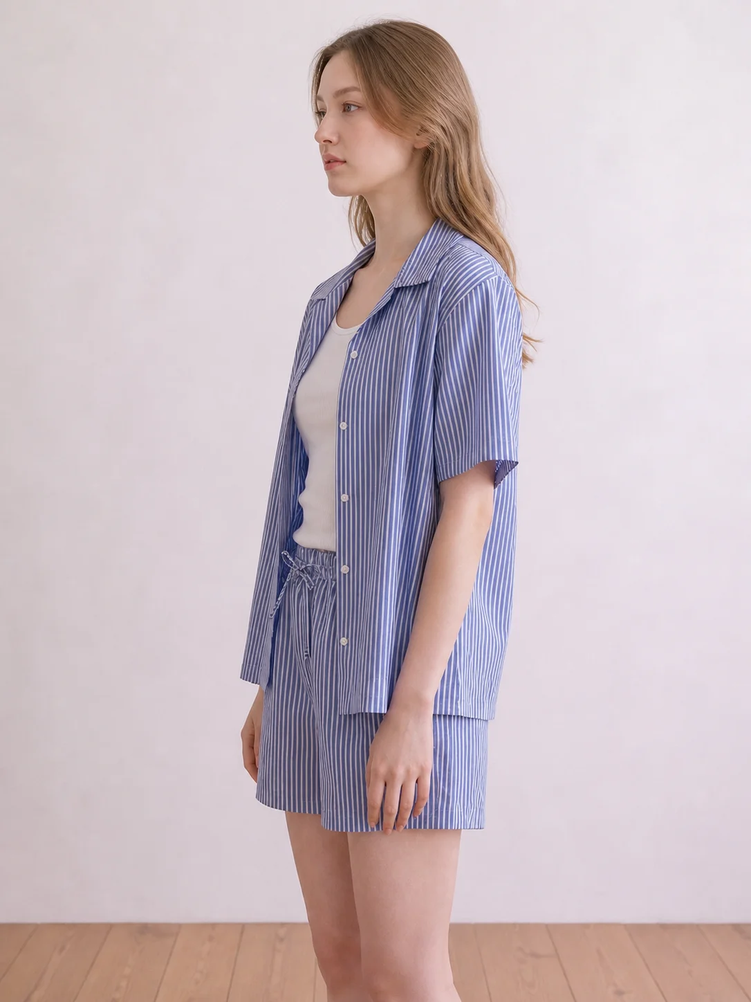 Summer Stripe Pajama Set - Image 6