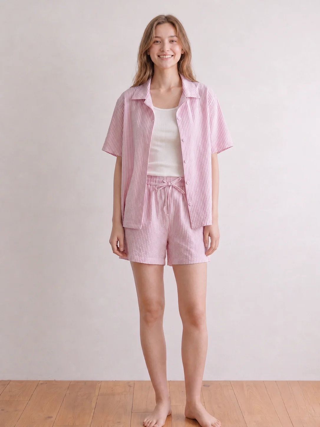 Summer Stripe Pajama Set