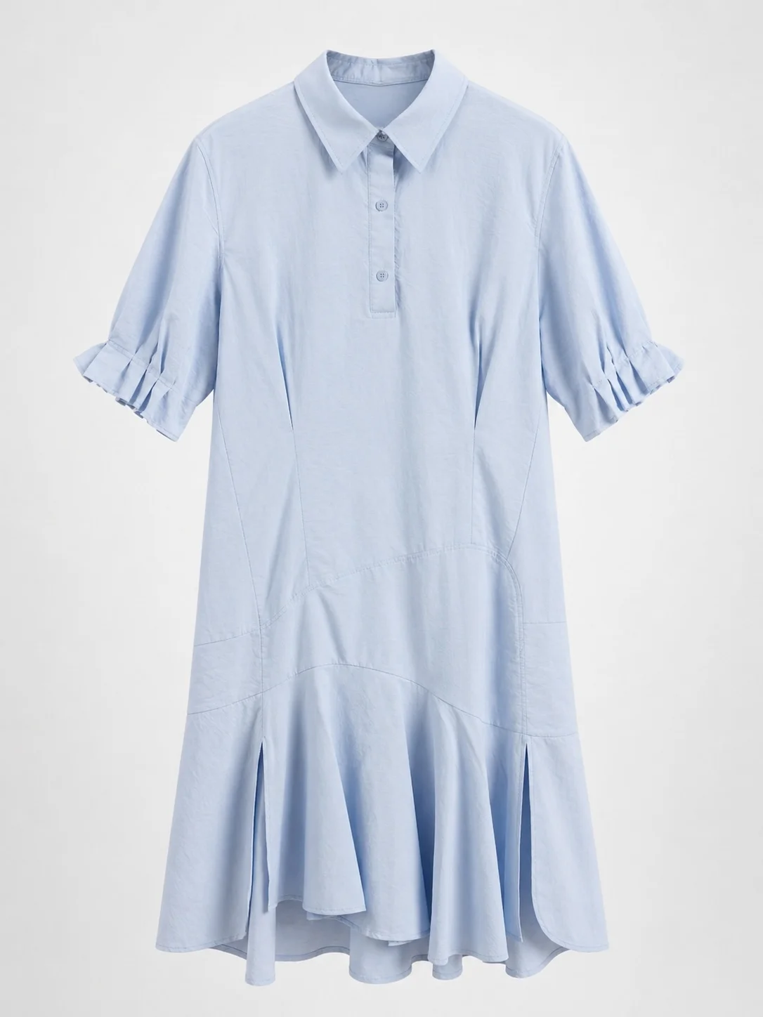 Cuffed Sleeve Dress - Image 13