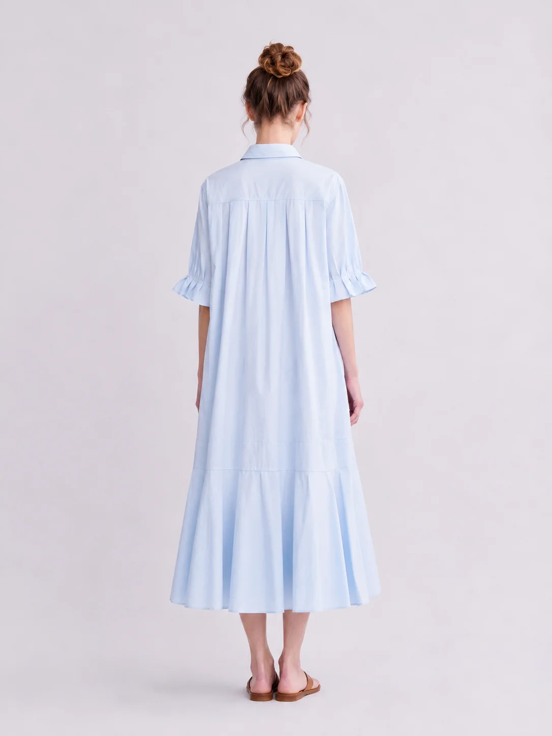 Cuffed Sleeve Dress - Image 5