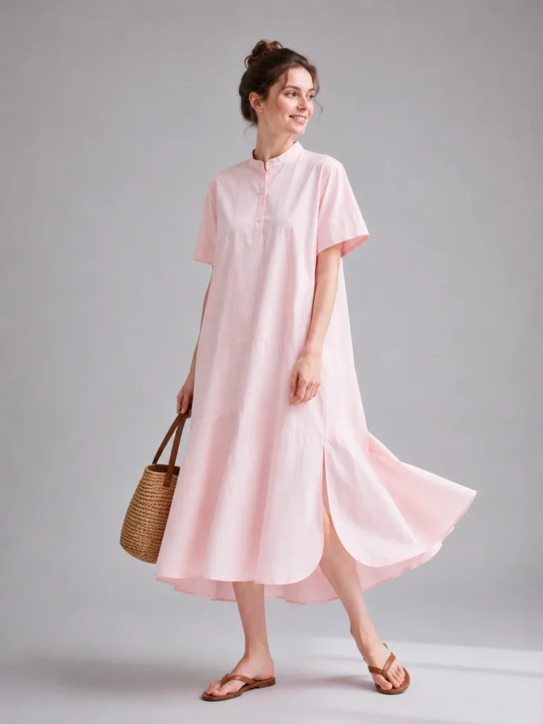 Washed Cotton Dress