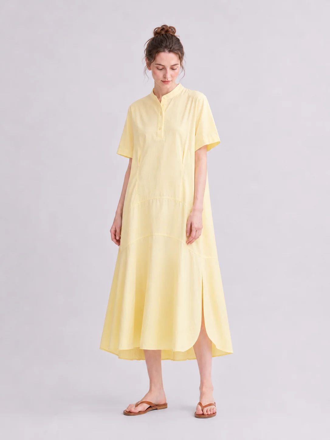 Washed Cotton Dress - Image 6