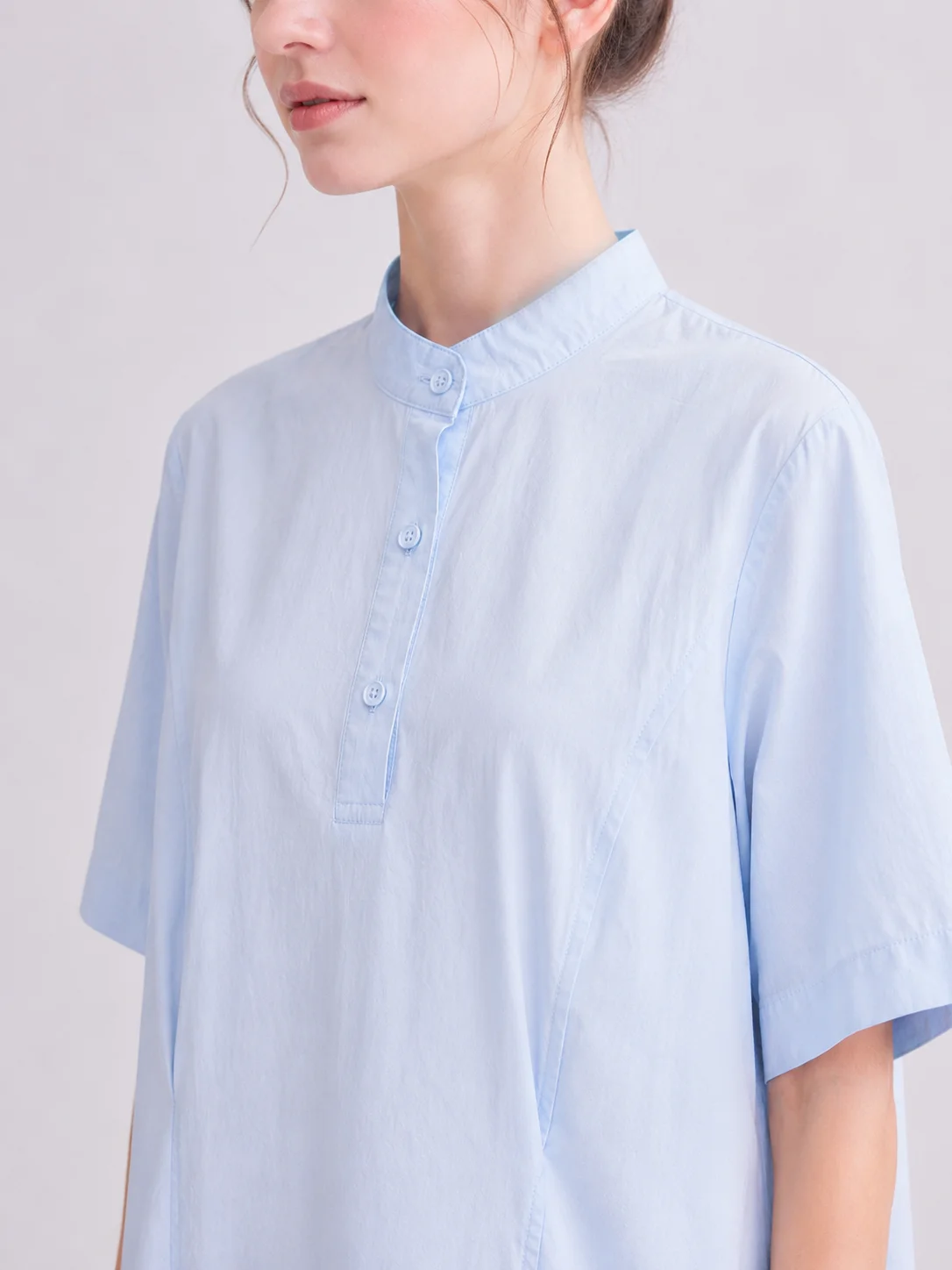 Washed Cotton Dress - Image 9