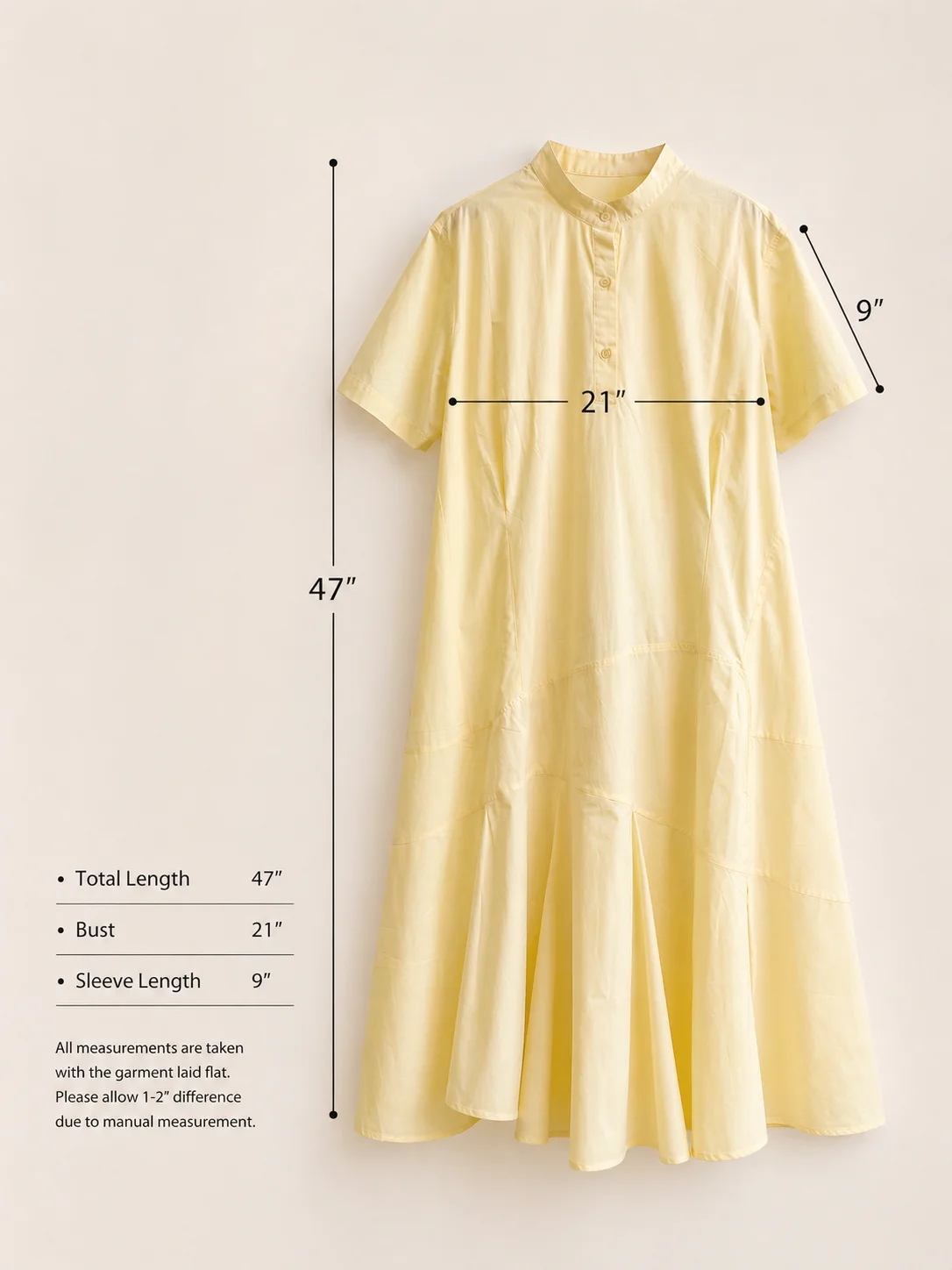 Washed Cotton Dress - Image 7
