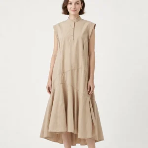 Sleeveless Cotton Dress