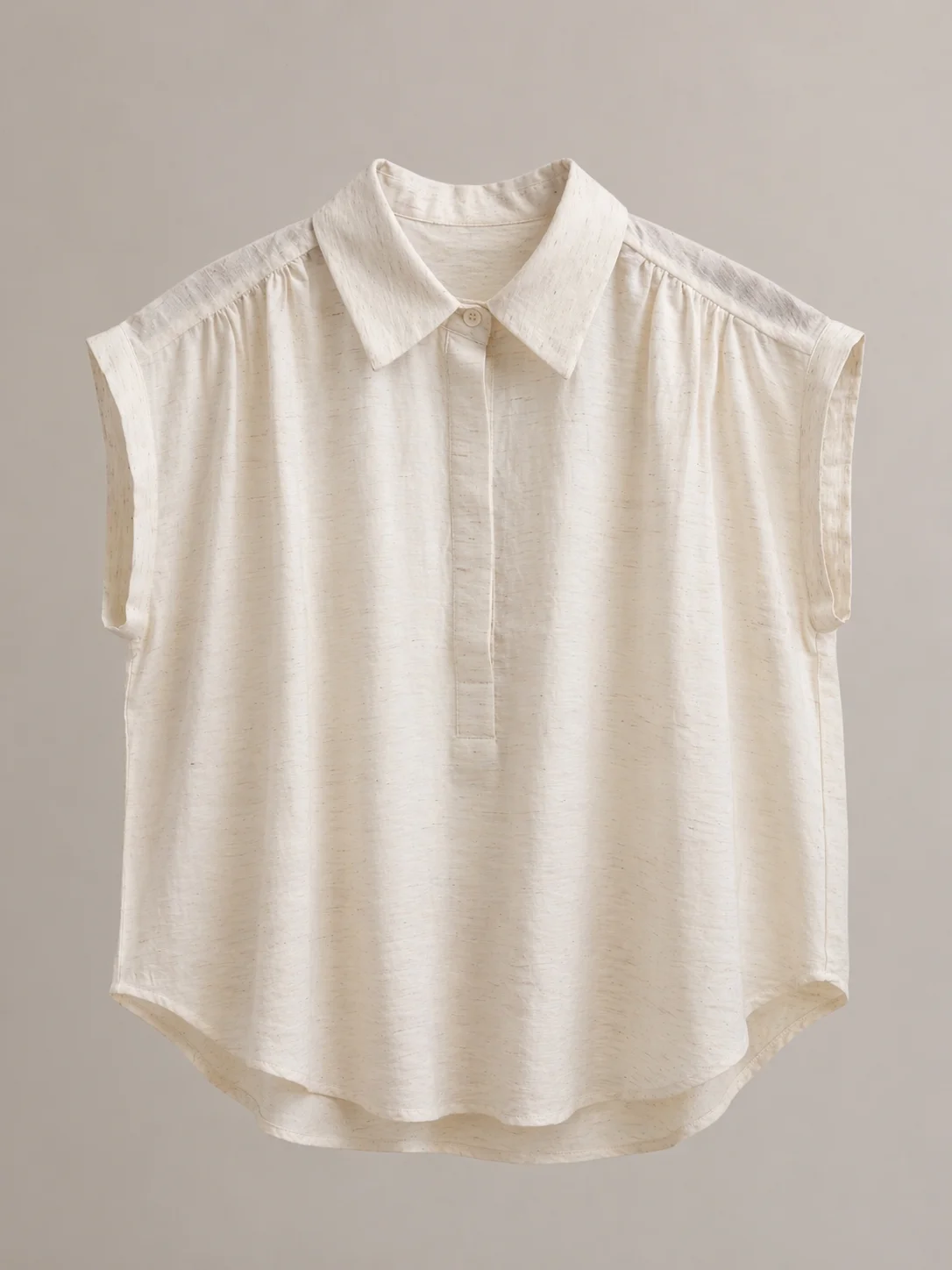 Sleeveless Linen Blouse - Image 13