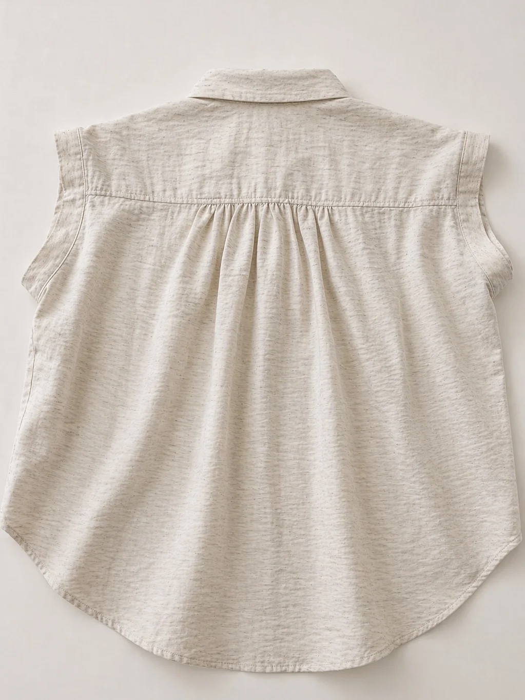Sleeveless Linen Blouse - Image 15