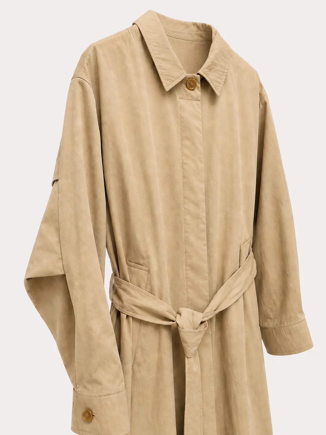 Silk Sheen Lightweight Coat - Image 7