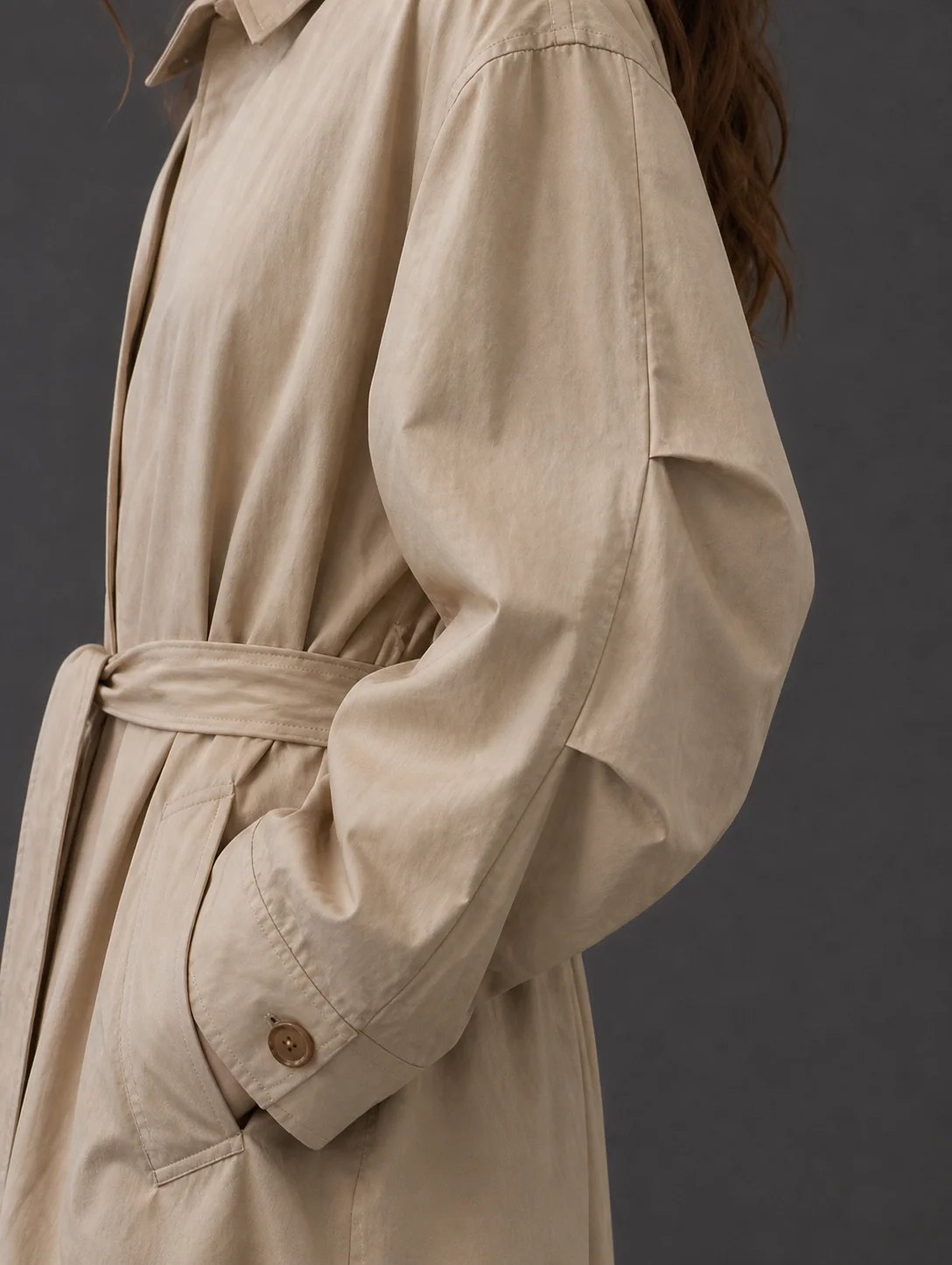 Silk Sheen Lightweight Coat - Image 5