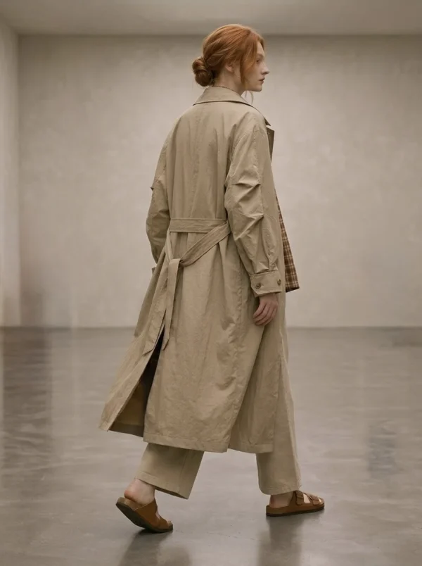 Silk Sheen Lightweight Coat