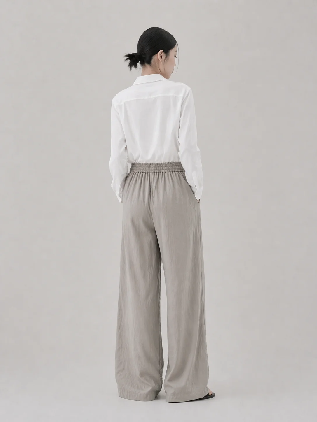 Elastic waistband Pants - Image 3