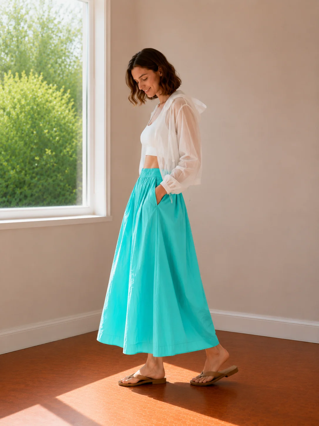 Wide Leg Summer Pants - Image 5