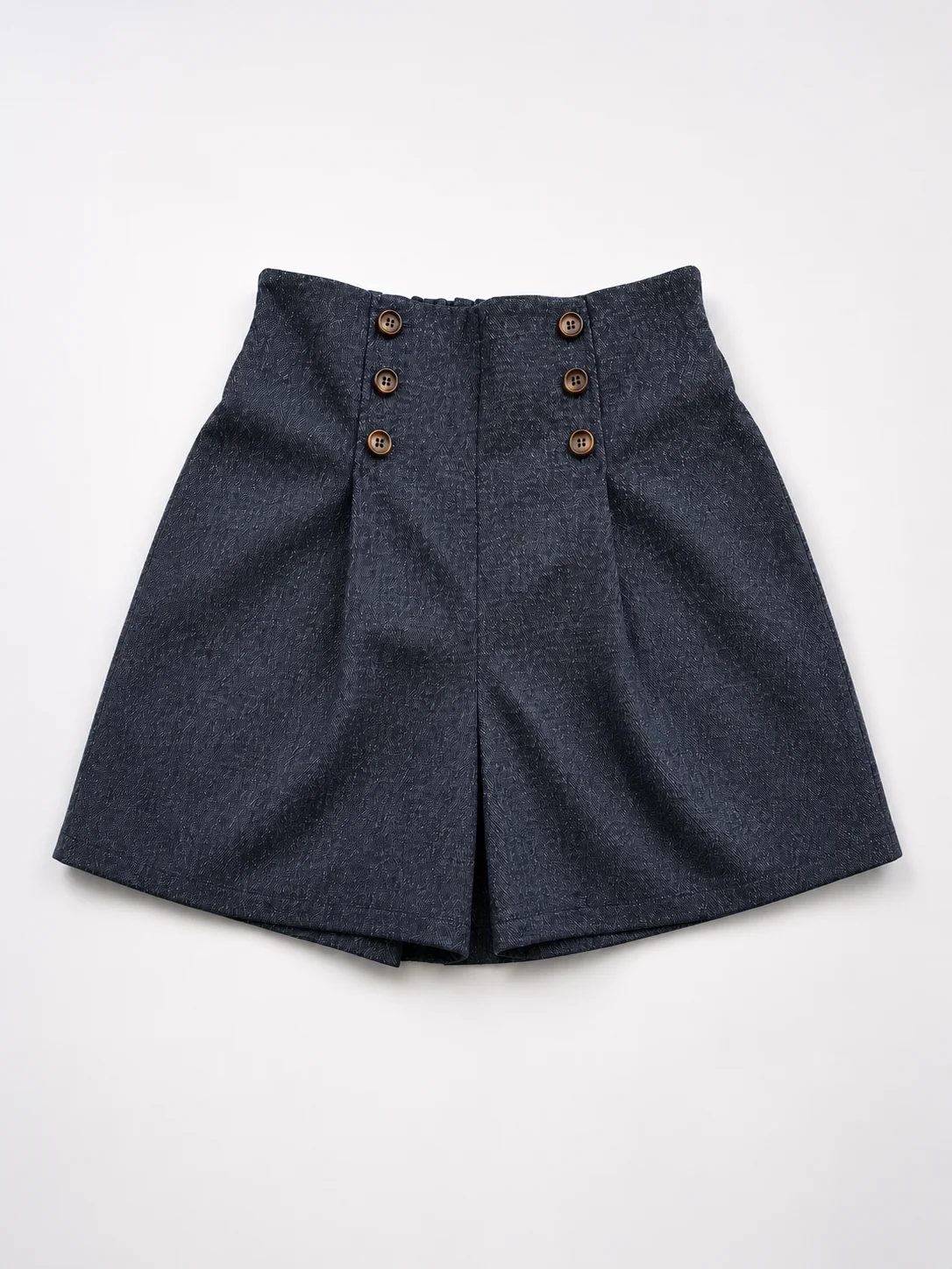 Button Front Linen Shorts - Image 6