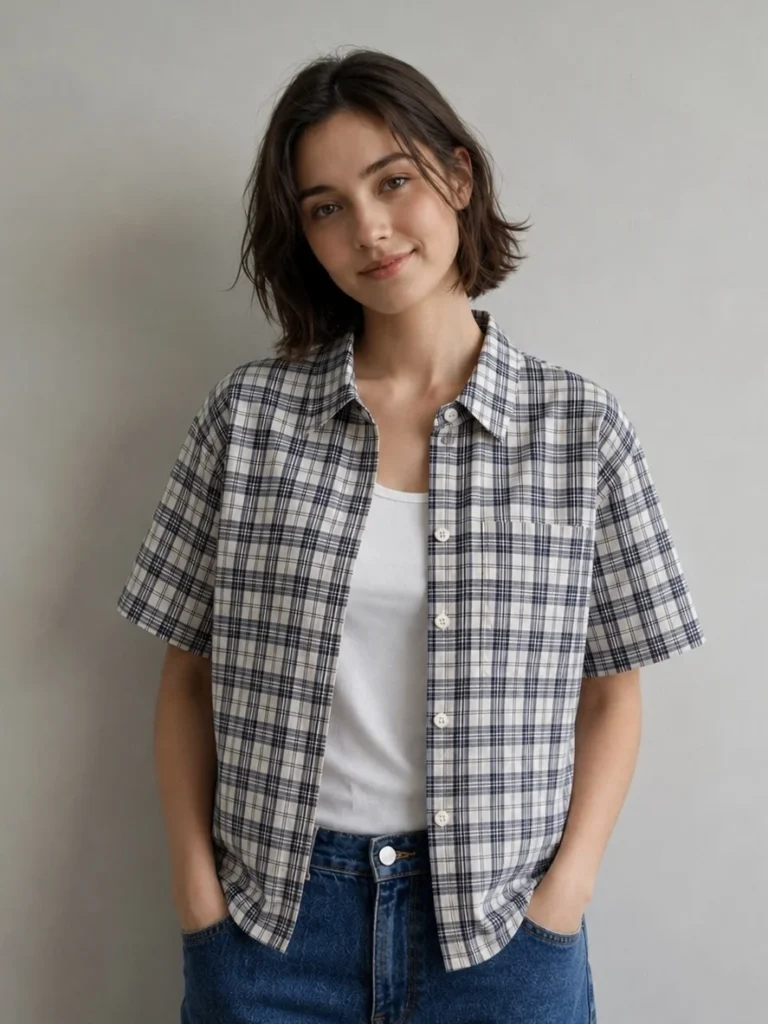 Organic Cotton Boxy Shirt