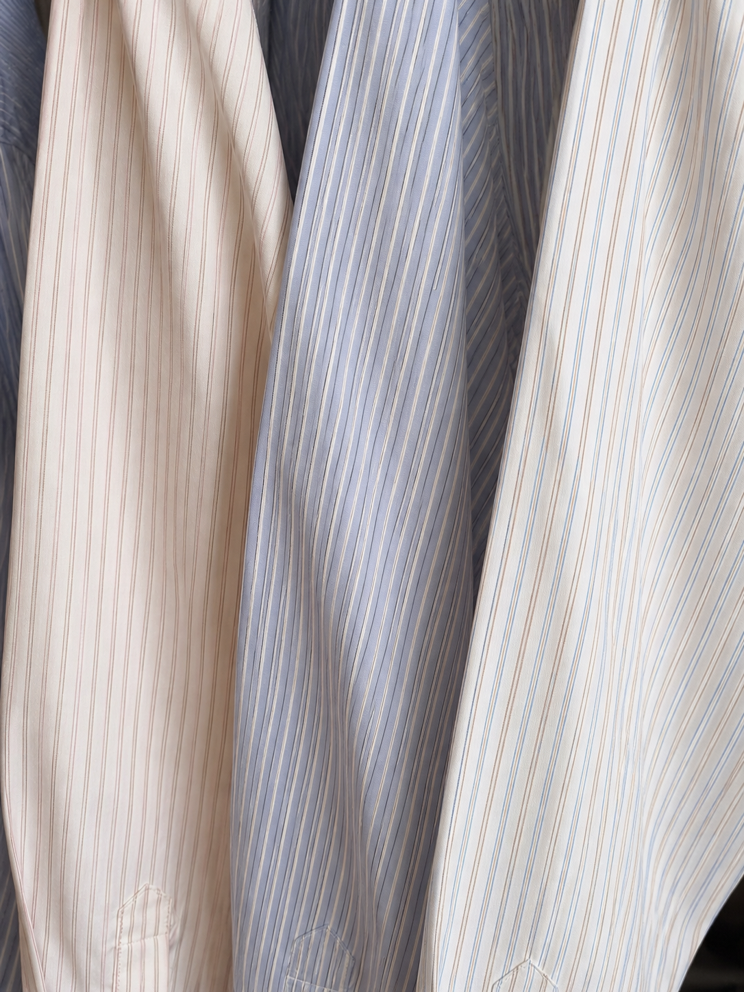 Pastel Stripe Oversized Shirt - Image 6